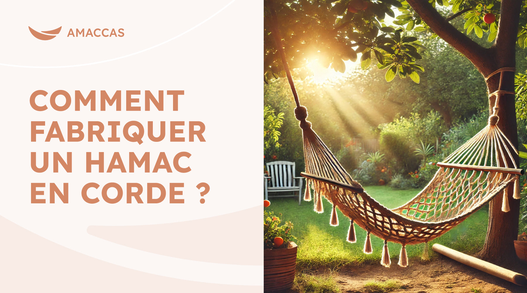 Comment Fabriquer un Hamac en Corde