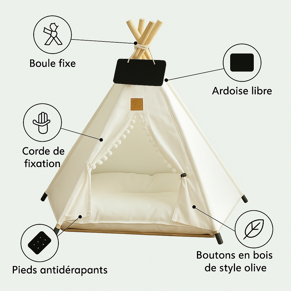 Tipi Hamac pour Chat | Teto