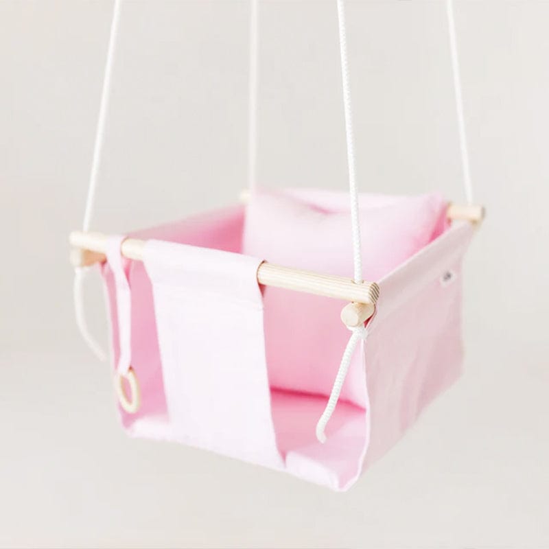 Balançoire Bébé Intérieur Rose