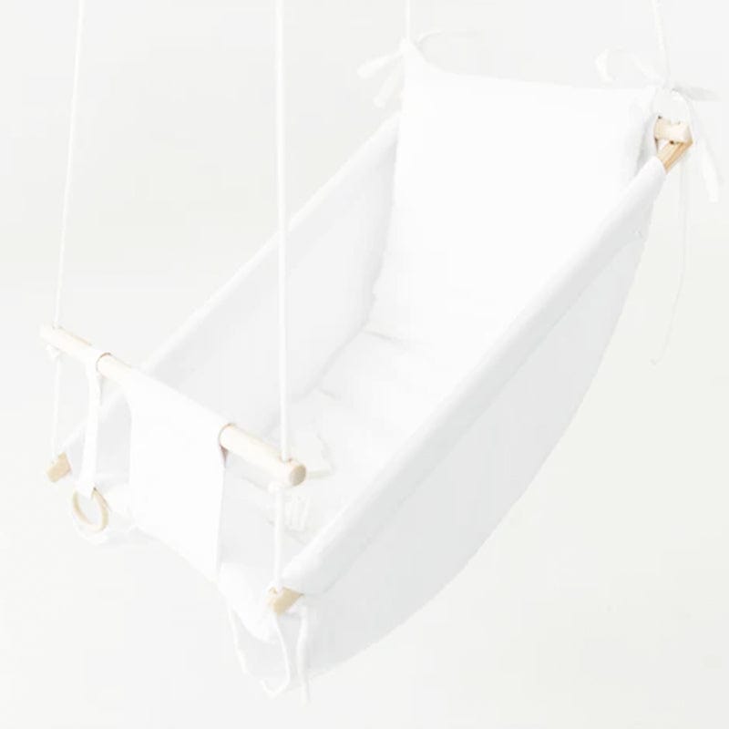 Balançoire d'Intérieur Bébé Blanc