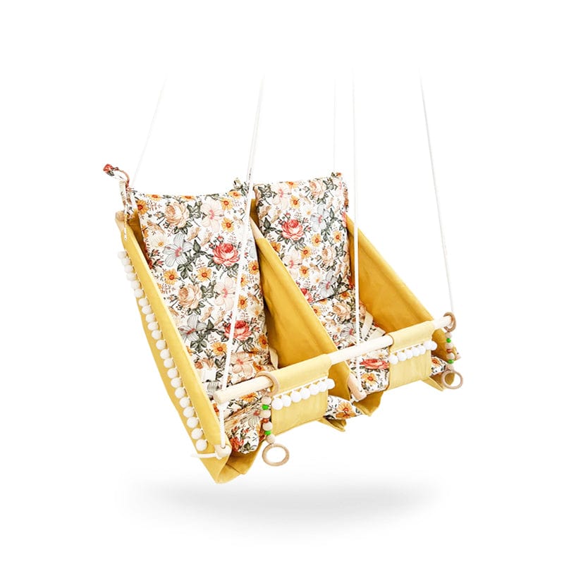Balançoire Hamac Bébé Jaune