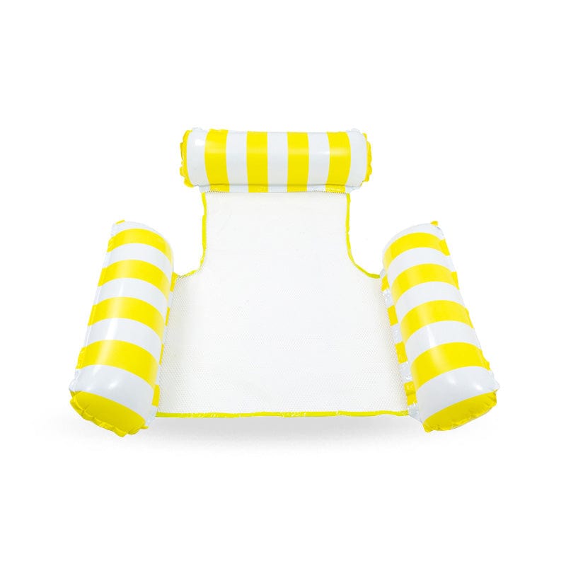 Bouée Hamac Piscine Jaune