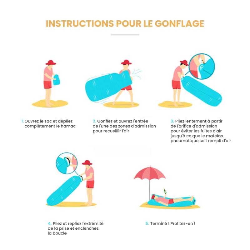 Canapé Hamac Gonflable