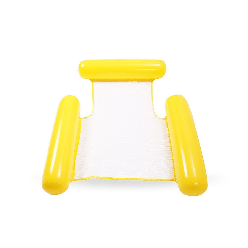 Coussin Hamac Gonflable Jaune