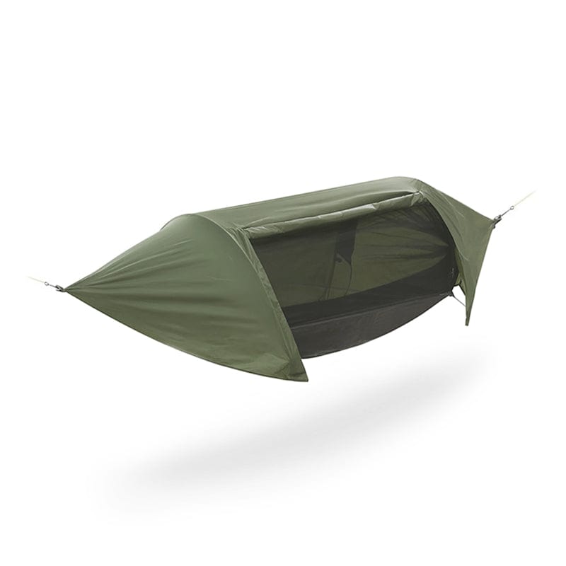 Hamac avec Moustiquaire et Housse de Pluie Kaki