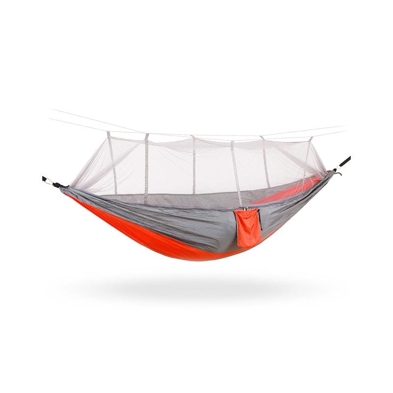 Hamac avec Moustiquaire Militaire Orange