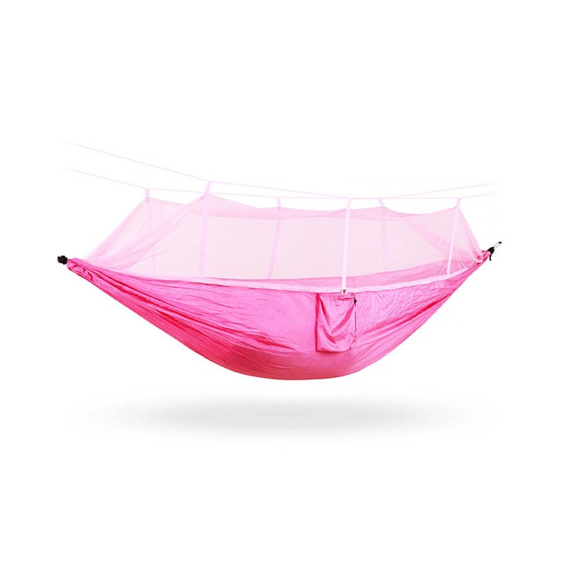 Hamac avec Moustiquaire Militaire Rose