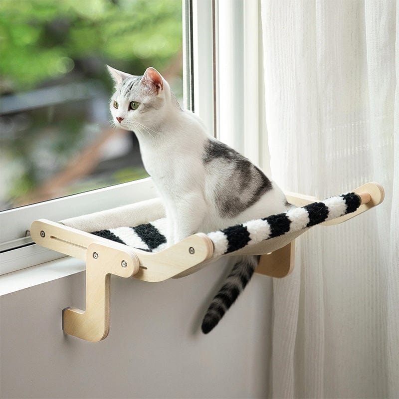 Hamac Chat Fenêtre sans Ventouse