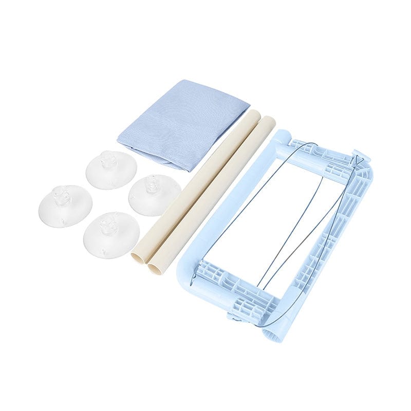 Hamac Chat Vitre Bleu