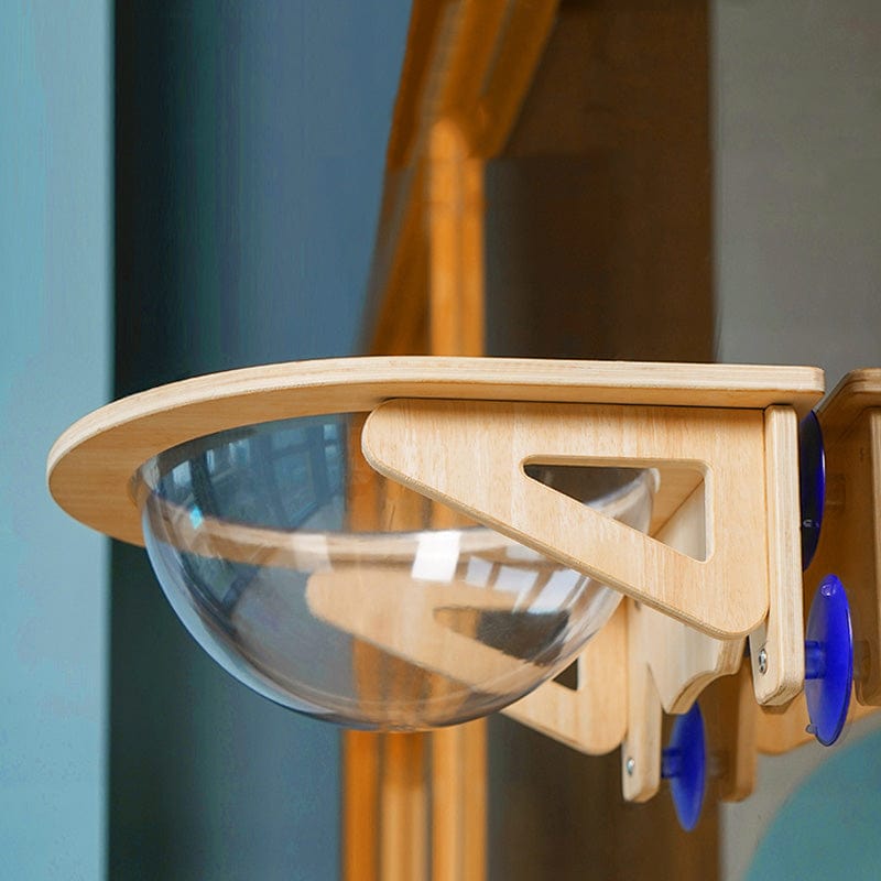 Hamac Fenêtre Bois Chat