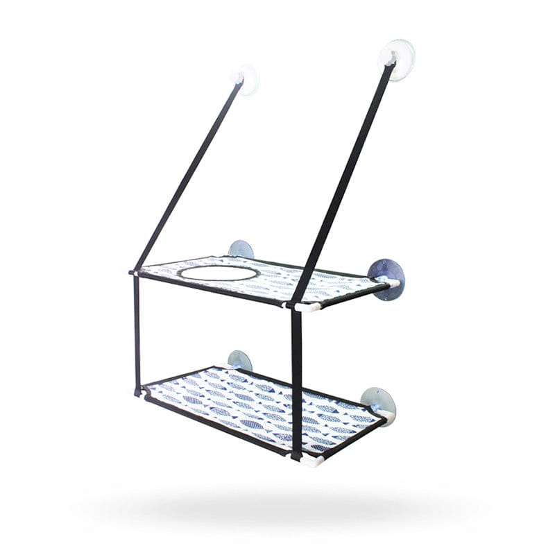 Hamac Fenêtre pour Chat Double Poisson