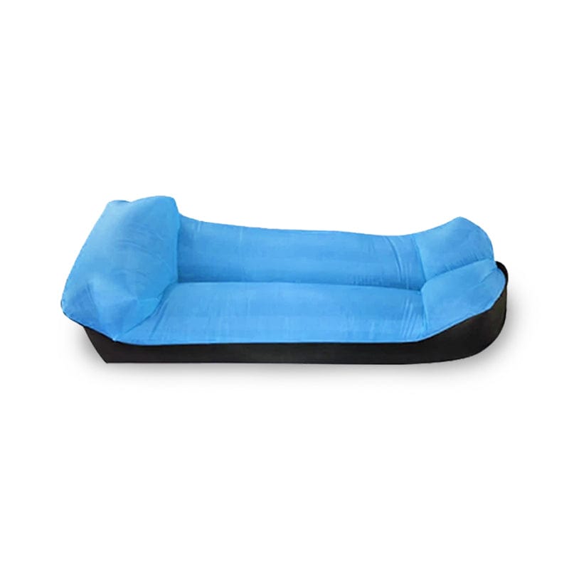 Hamac Gonflable en Toile de Parachute Bleu clair