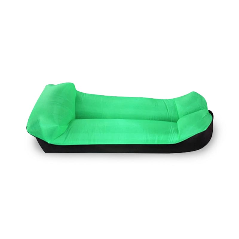 Hamac Gonflable en Toile de Parachute Vert