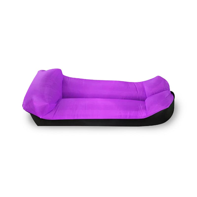 Hamac Gonflable en Toile de Parachute Violet