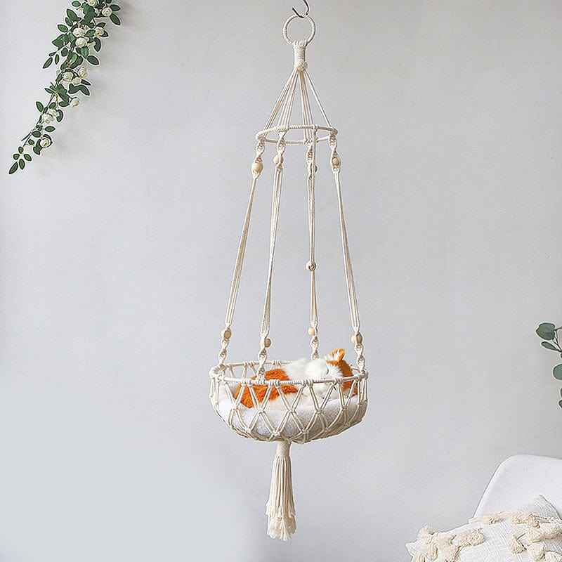 Hamac pour Chat en Macramé | Vicky
