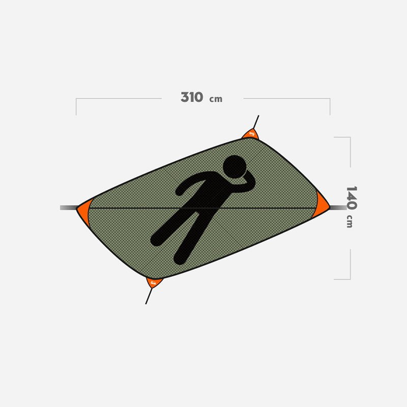 Hamac Toile de Parachute