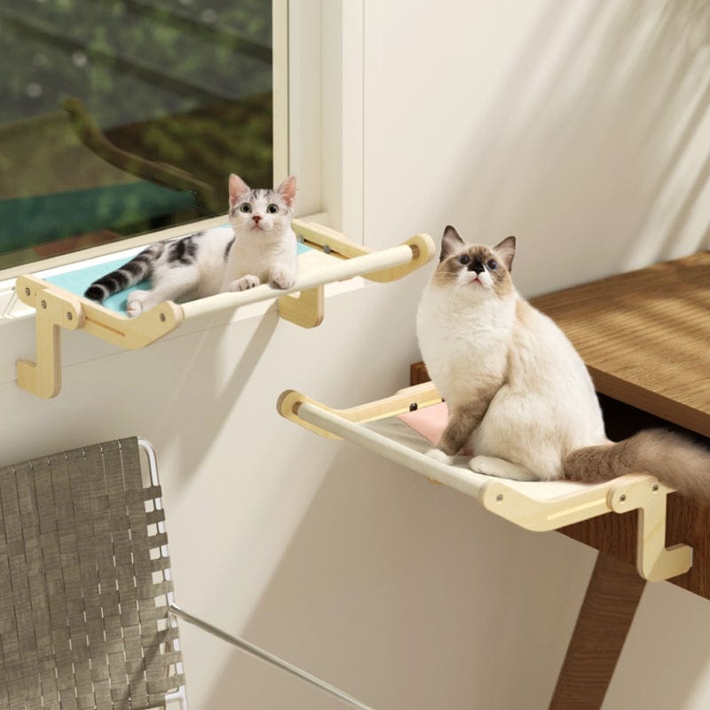 Hamac Vitre pour Chat | WoodLove