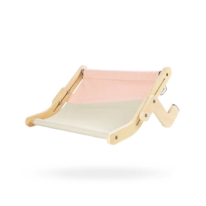 Hamac Vitre pour Chat Rose