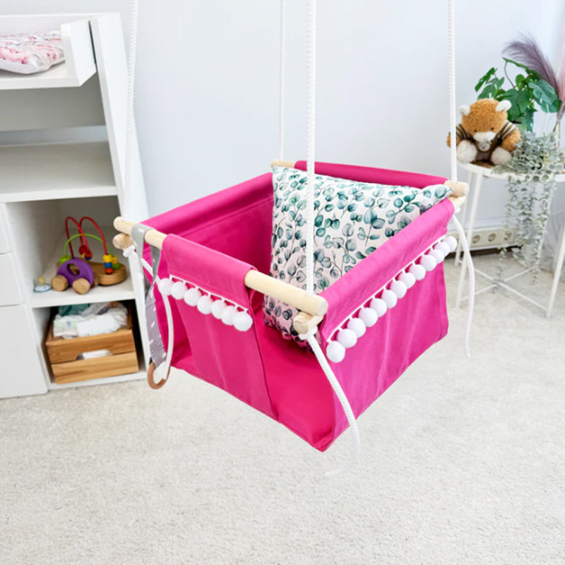 Hamac pour Bébé avec Support en Bois | Eucalyptus