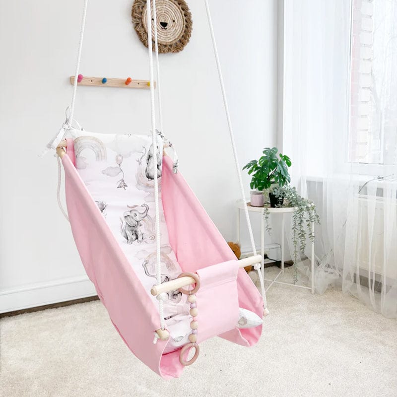 Lit Hamac Bébé Rose