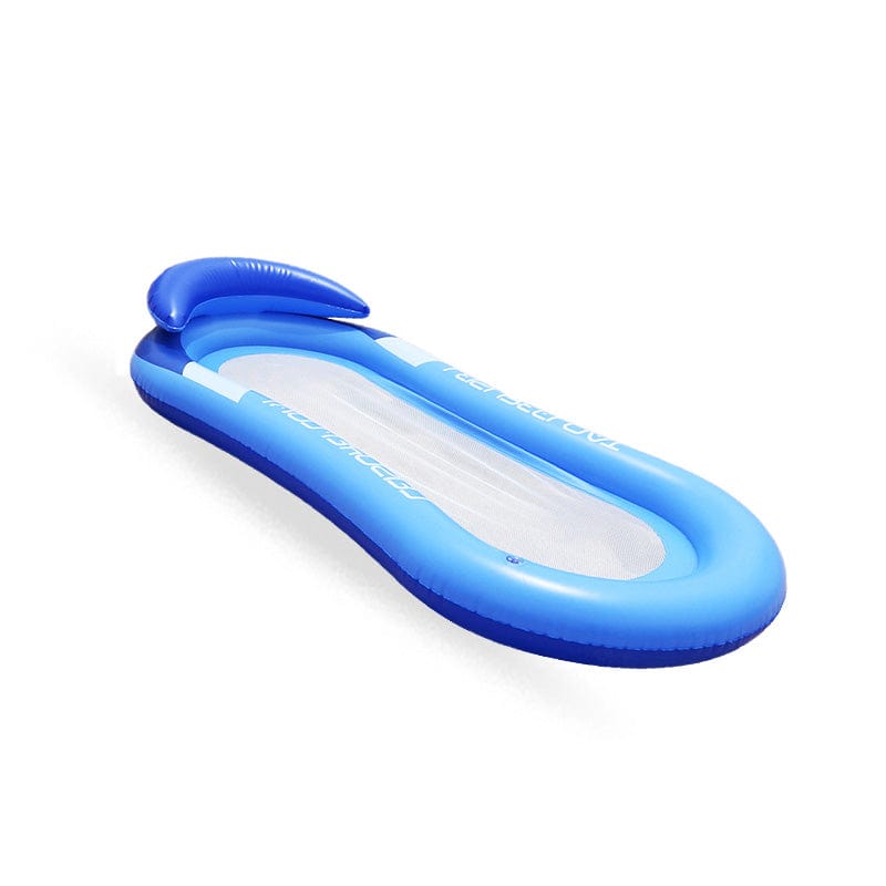 Matelas Hamac Piscine Bleu