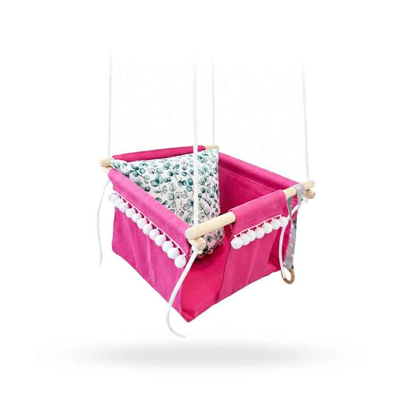 Hamac pour Bébé avec Support en Bois | Eucalyptus