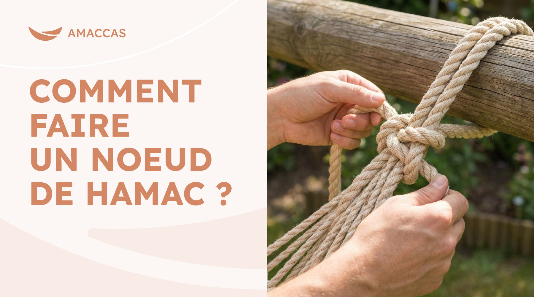 Comment Faire un Nœud de Hamac