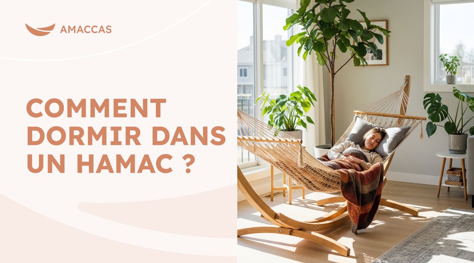 comment dormir dans un hamac