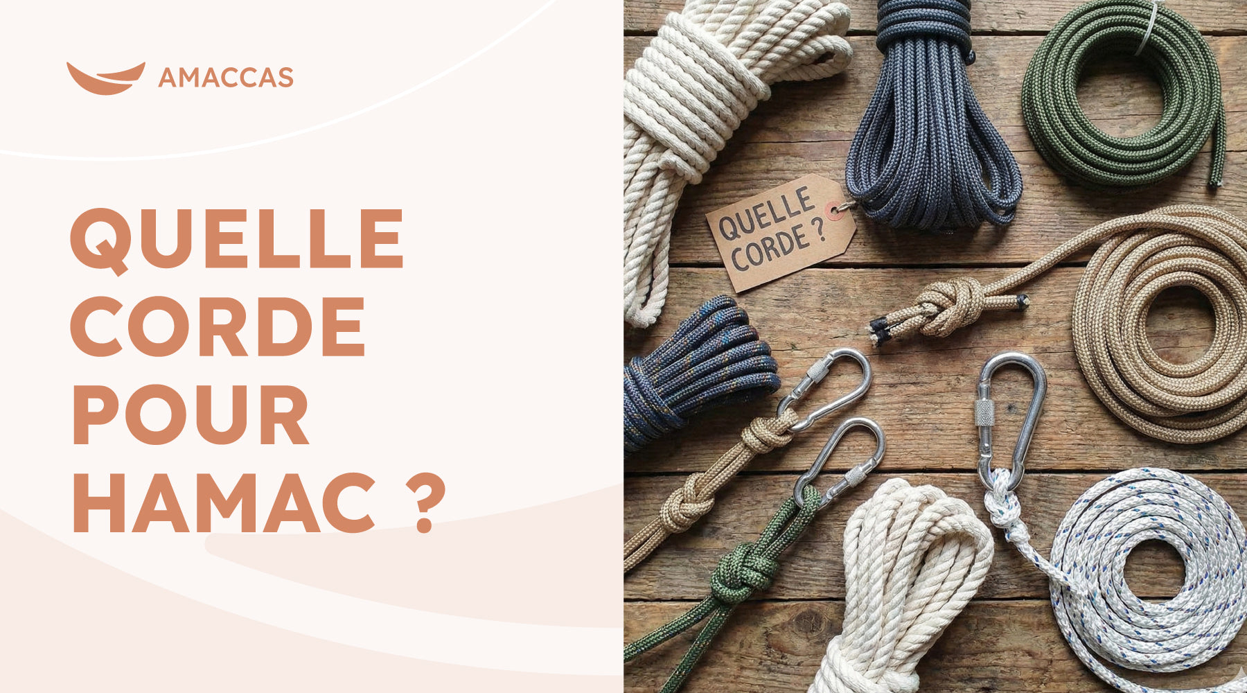 Quelle Corde pour Hamac