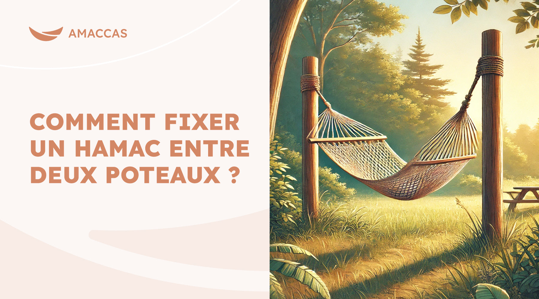 Comment Fixer un Hamac Entre Deux Poteaux