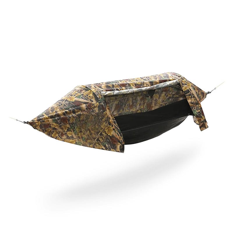 Hamac avec Moustiquaire et Housse de Pluie Camouflage