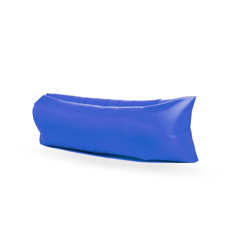 SUNVIBES Canapé hamac gonflable avec oreiller turquoise pas cher